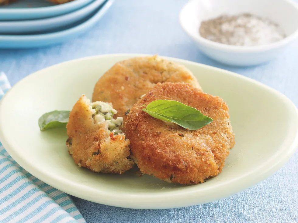 Cheesy Bean Patties