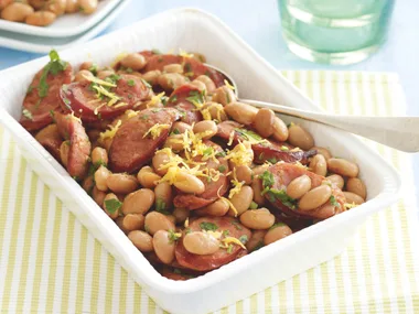 Chorizo Borlotti Beans