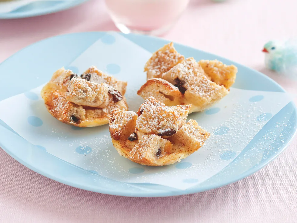 Mini Bread and Butter Puddings