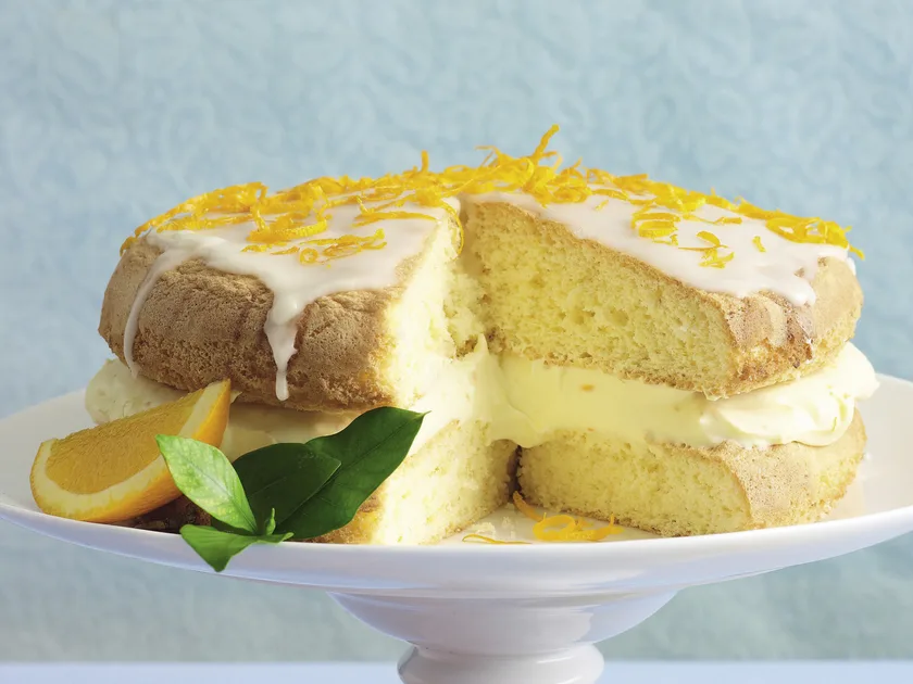 Orange sponge