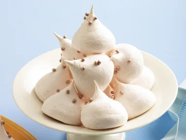 Rose Meringues