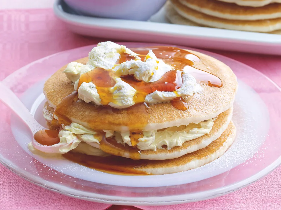 Pancakes with Nut Butter