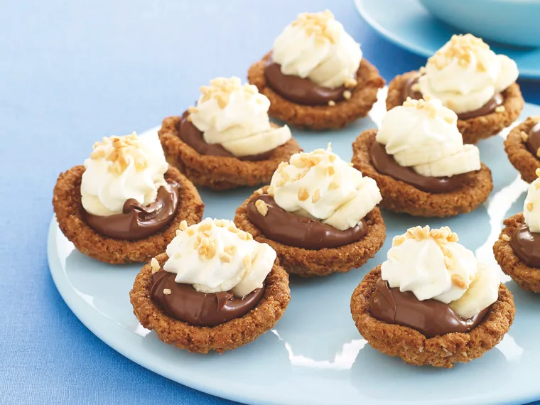 Choc Banana Cups