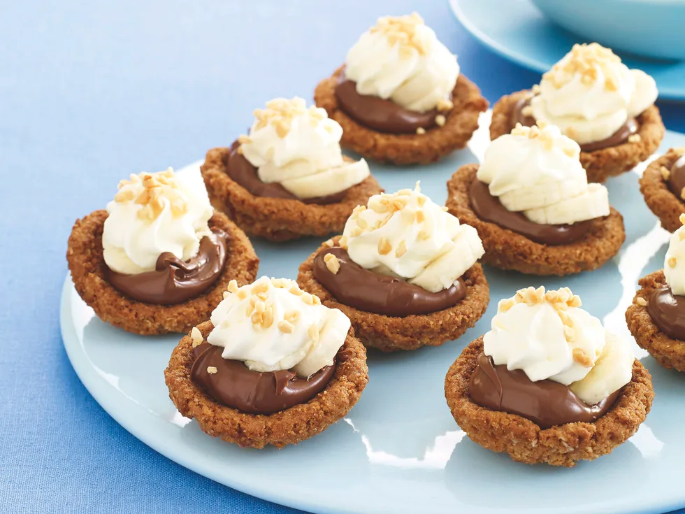 Choc Banana Cups