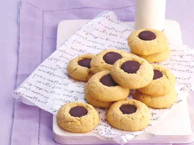 Choc Button Cookies