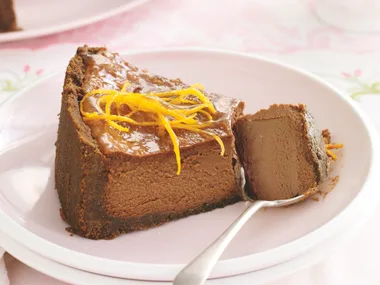 Choc Orange Cheesecake