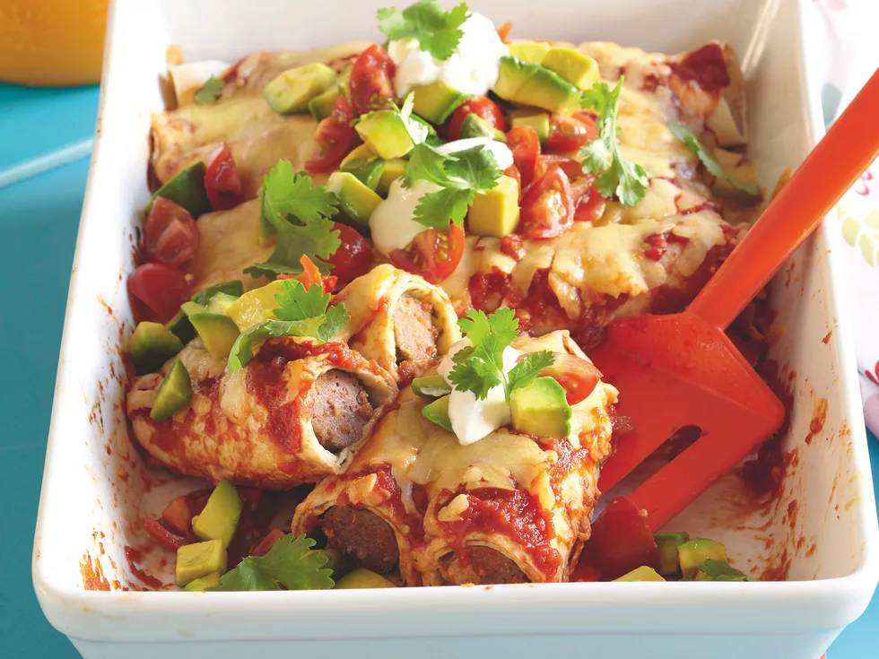 Beef Enchiladas