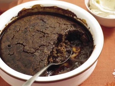 Rich Mocha Self-saucing Pudding