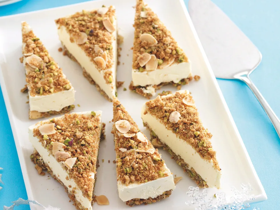 Frozen Baklava Cheesecake