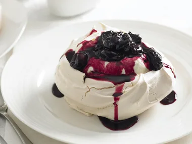 Cherry Pavlova