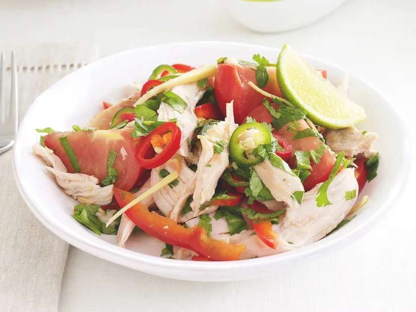 Thai-style chicken salad