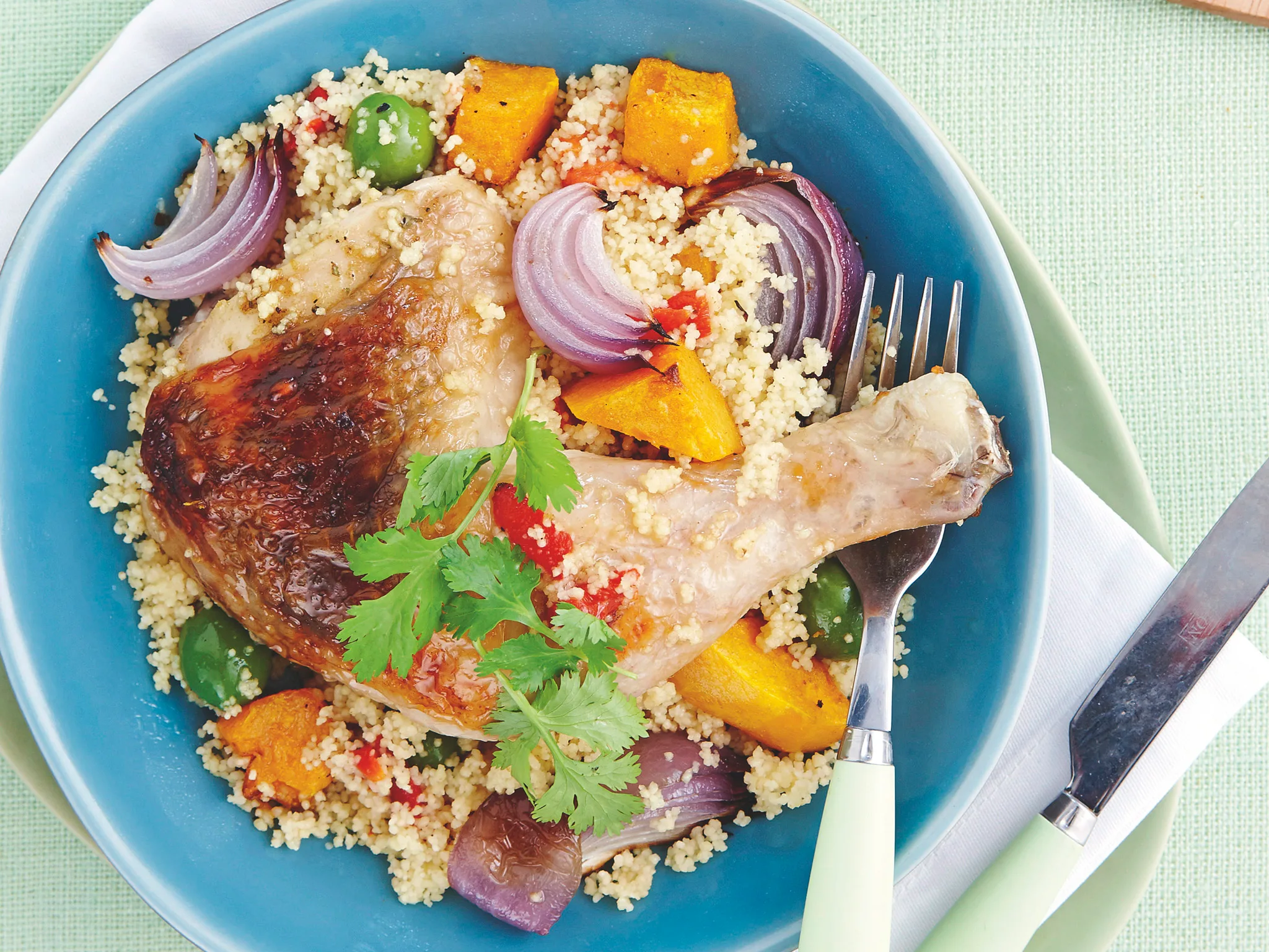 Buttered Chicken with Couscous