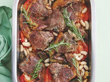 Mediterranean Lamb and Vegetable Bake