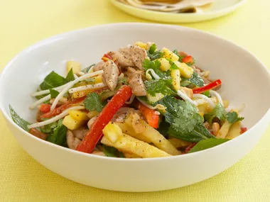 Asian pork and pineapple salad