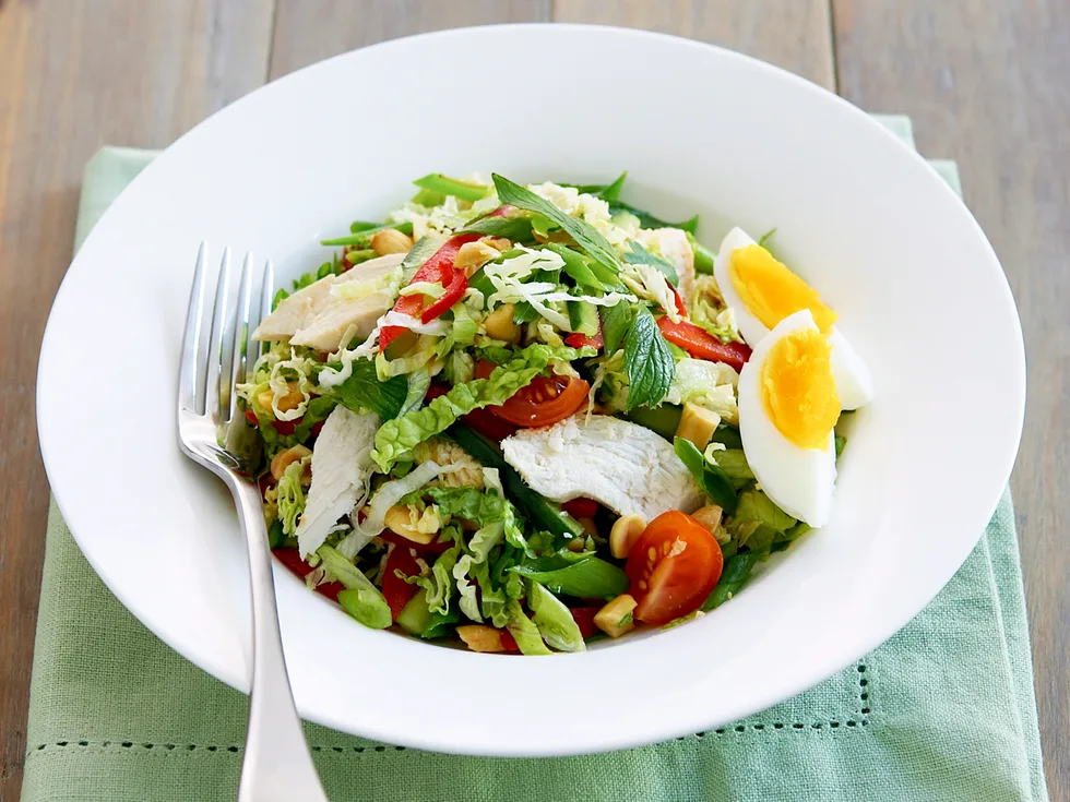 Asian-style chicken salad