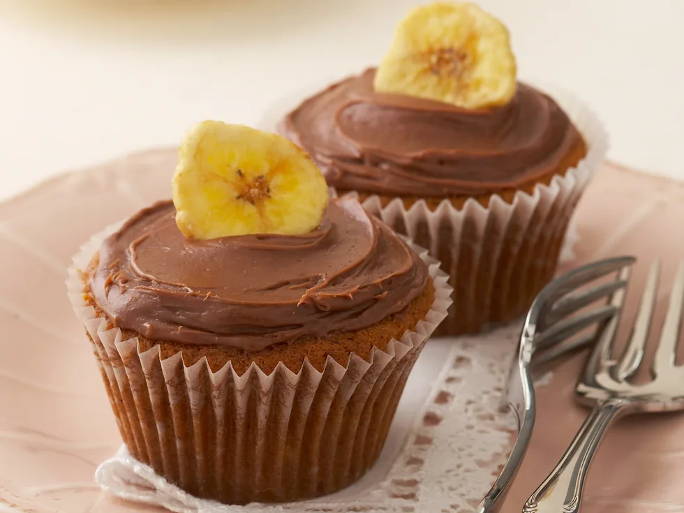 banana cupcake