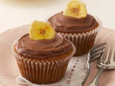 banana cupcake