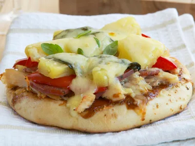 Barbecued Chicken Pizza