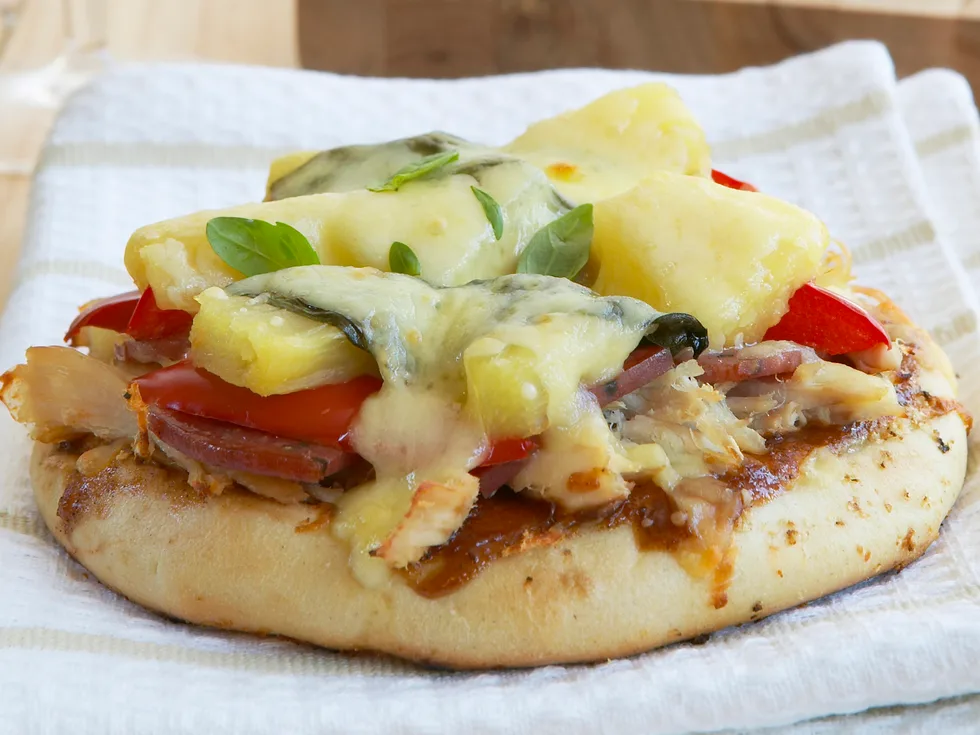 Barbecued Chicken Pizza