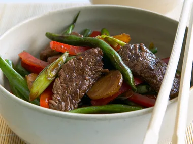 beef with black bean sauce