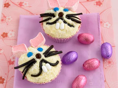 bunny cupcakes