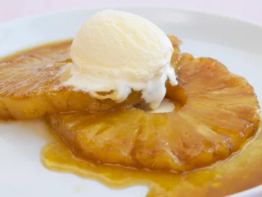 caramelised pineapple