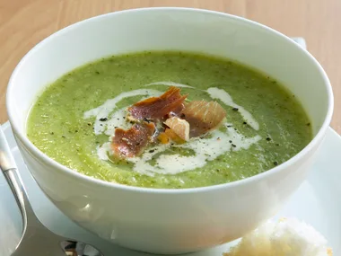 cauliflower, potato and zucchini soup