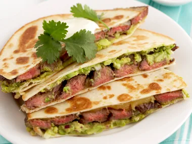 char-grilled steak quesadillas