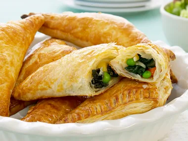 cheese and vegetable pastries