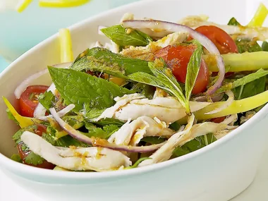 chicken and bean salad