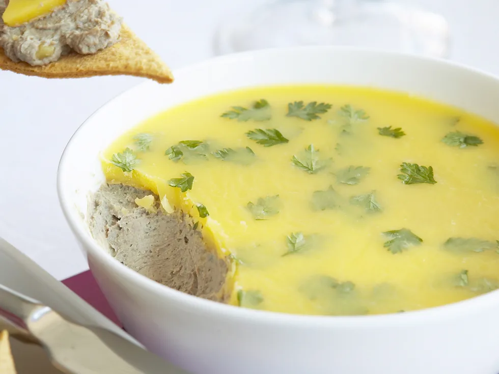 chicken liver and brandy pate