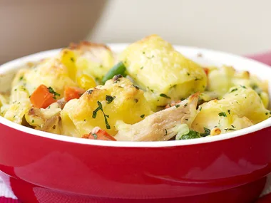 chicken pasta bake