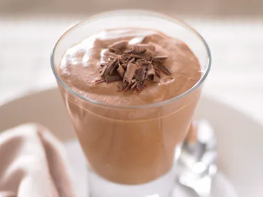 Chocolate and Irish cream mousse
