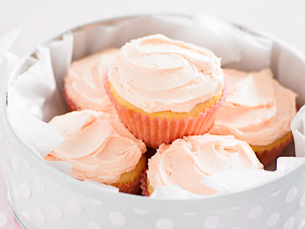 Chocolate - centred cupcakes