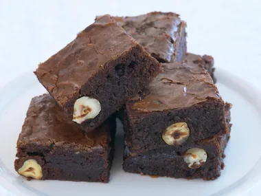 Chocolate hazelnut brownies