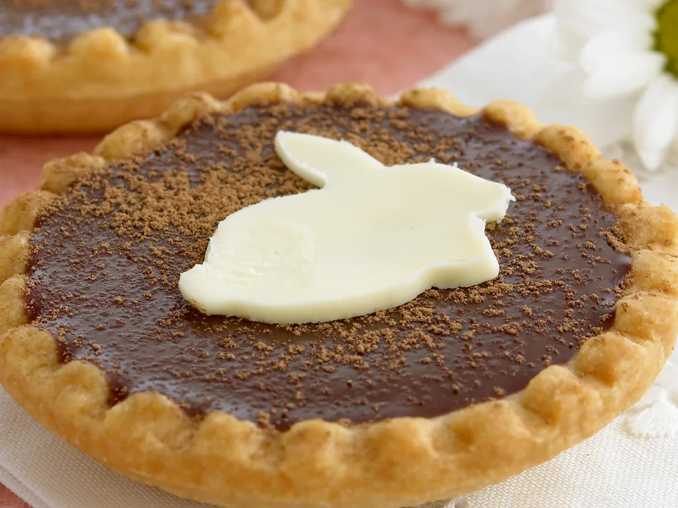 Chocolate hazelnut tarts