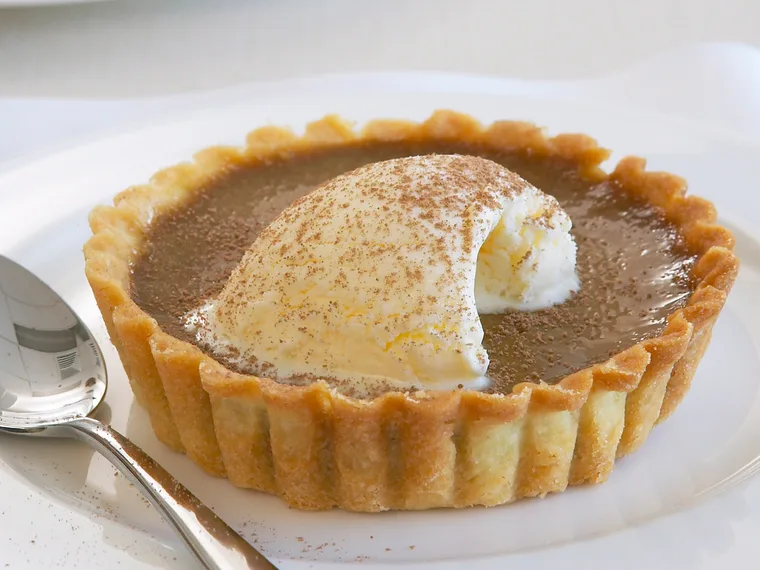 Coffee butterscotch tarts