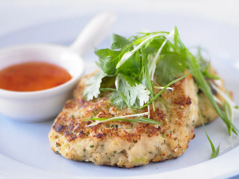 Coriander Fish Cakes