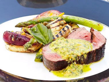 Fillet of beef with chimichurri
