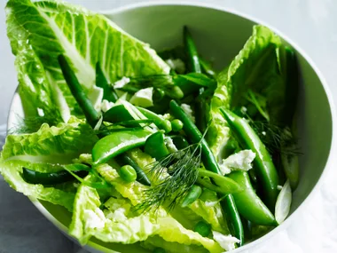 Green salad with fetta