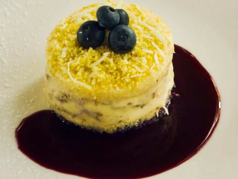 Lemon semifreddo