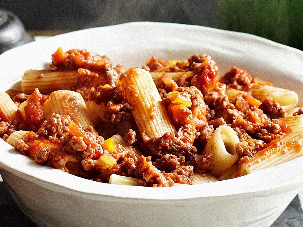 Simple andquick bolognese sauce