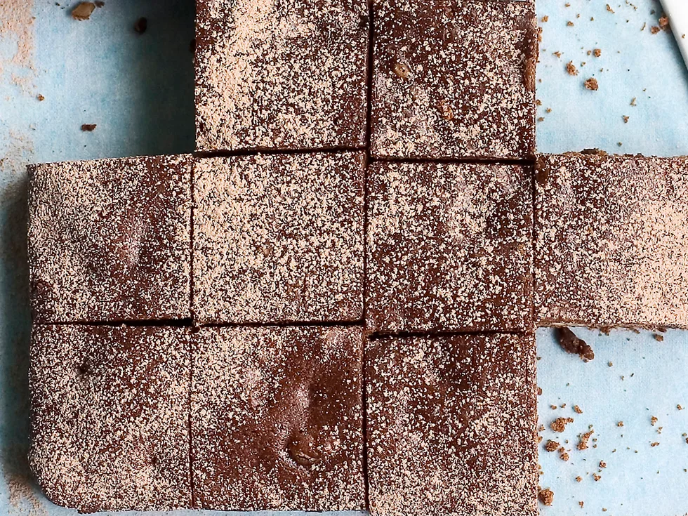 Sultana and Pecan Brownies