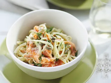 Smoked Salmon Pasta