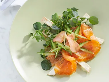 Smoked Salmon with Asian Dressing