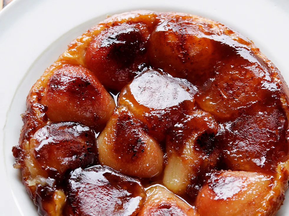 Apple and Pear Tarte Tatin