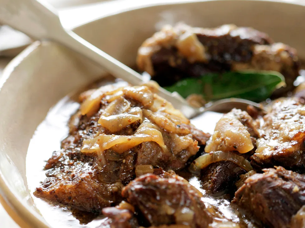 Beef Braised in Dark Beer