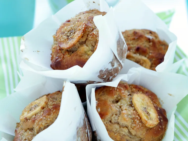 Spiced Banana Muffins