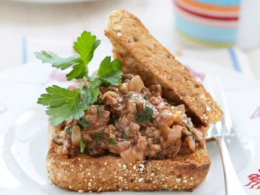 Savoury Mince on Toast