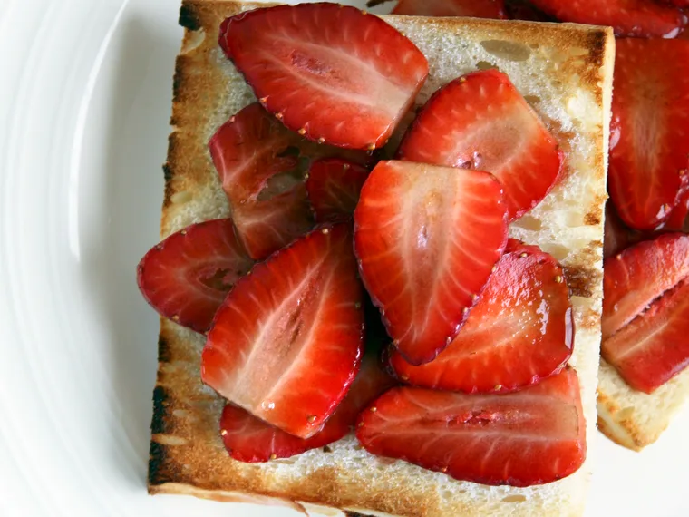Strawberries on Toast